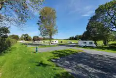 Fully Serviced Hardstanding Pitches at Gaerhyfryd Caravan Site