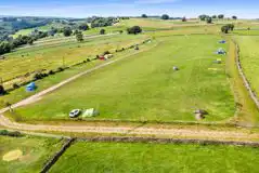 Non Electric Grass Campervan Pitches at Beltonville Farm