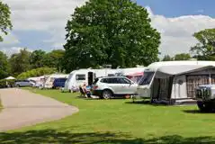 Large Electric Grass Pitches at Rudding Holiday Park