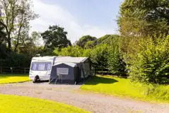 Electric all weather hardstanding pitches (family area)