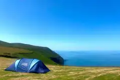 Non Electric Grass Tent Pitches at South Dean Camping