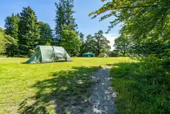 Non Electric Grass Tent Pitches at Rydal Hall Campsite