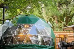 Chartwell Dome with Hot Tub at Luna Domes at Hoath House