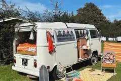 Grass Campervan Pitches (Meadow) at Cornish Tipi Holidays
