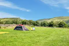 Non Electric Grass Tent Pitches at Beltonville Farm