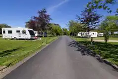 Serviced Hardstanding Pitches at Oakdown Holiday Park