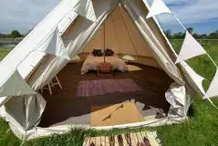 Bell Tent Only at The Island at Durweston Mill