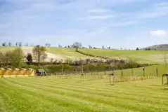 Non Electric Grass Pitches at Upper Parsonage Farm