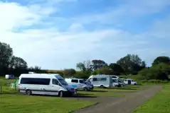 Fully Serviced Grass and Hardstanding Pitches at Covert Farm Camping