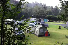 Grass Pitches at Dolau Afon Holidays