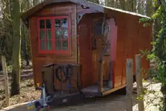 Shepherd's Hut at Rolling Fields Glamping