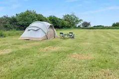 Non Electric Grass Tent Pitches at Pop-up Outwest