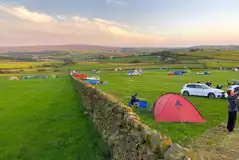 Non Electric Grass Pitches at Shay Gate Farm Campsite