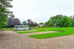 All Weather Touring Pitches at Bluebell Meadow Campsite