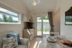 Family plus shepherds cabin interior