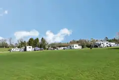 Electric Grass Pitches at Bracelands Campsite
