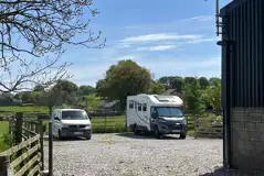 Non Electric Hardstanding Pitches at Farditch Farm Caravan Park