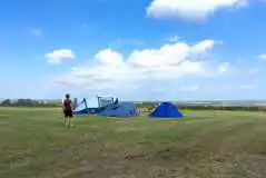 Non Electric Grass Tent Pitches at Ashton Hill Farm Campsite