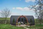 Ensuite Glamping Pod at Higher Chapel Farm