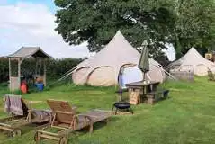6m Bell Tents at Swallowtails