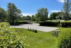Large Fully Serviced Hardstanding Pitches at Woodland Springs Touring Park