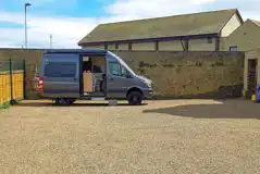 Electric Hardstanding and Grass Campervan Pitch at Eyemouth Sea Aire