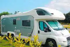 Fully Serviced Hardstanding Touring Pitches at Haulfryn Caravan Park