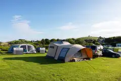 Non Electric Grass Tent Pitches at Little Acre Camping