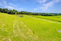 Non Electric Grass Pitches  at Holmescales Campsite