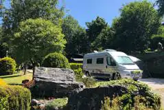 Non Electric Campervan Pitches at Lime Tree Holiday Park