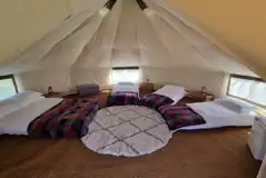 Capella Bell Tent at Rolling Fields Glamping