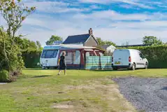 Hardstanding Pitch at Tyn Ddol Camping and Glamping
