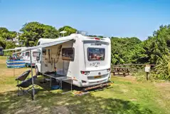Electric Grass Touring Pitches at Leonards Cove Holiday Park
