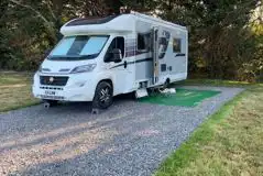 Non Electric Hardstanding Touring Pitch at The Happy Pheasant Caravan Park and Campsite Malpas