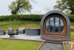 Irfon Glamping Pod at Great House Farm Luxury Pods and Self Catering