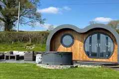 Wye Glamping Pod at Great House Farm Luxury Pods and Self Catering