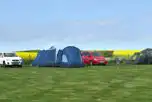 Electric Grass Tent Pitches at Hollym Holiday Park