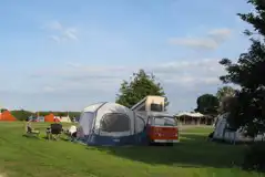 Non-Electric Grass Campervan or Camping Pitches at Coast and Castles Camping