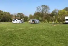 Large Electric Grass Pitches  at Church View Campsite
