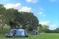 Non Electric Grass Tourer Pitches at Cattlestone Farm