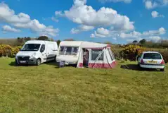 Non Electric Grass Caravan/Campervan Pitches at Roselidden House Camping