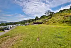 XXL Grass Pitch with Optional Electric (Bryn 2) at Bwlchgwyn Farm Campsite and Pony Trekking Centre