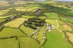 Large Non Electric Pitches at Higher Penderleath Caravan and Camping Park