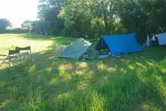 Non-electric Grass Pitches at Gweek Campsite