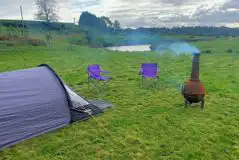 Non Electric Grass Pitches at High Hall Campsite
