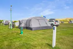 Electric Grass Pitches at Waxham Sands Holiday Park