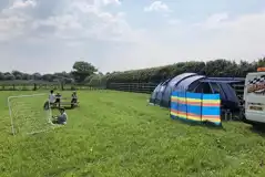 Electric Grass Pitches at Sunny Side Touring Park