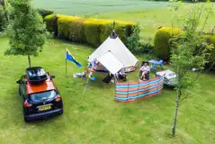 Non Electric Grass Pitches at The Limeburners Camping