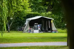 Electric Grass Pitches at The Limeburners Camping