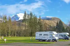 Fully Serviced Hardstanding Pitches at Ben Nevis Holiday Park